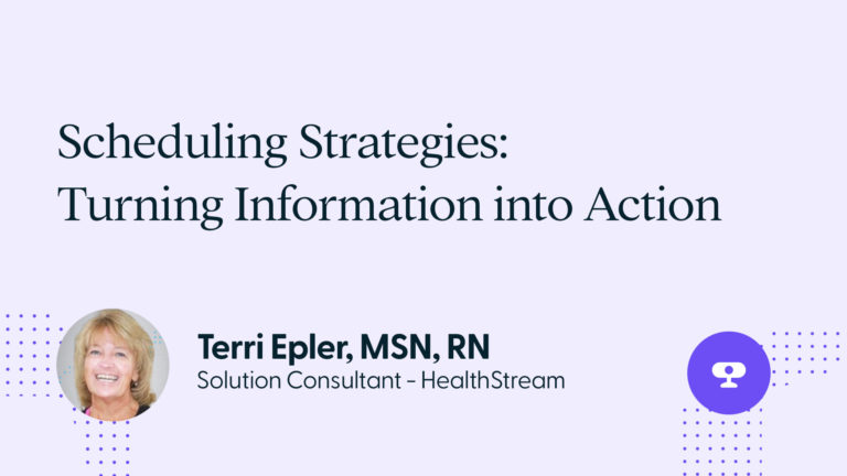 Scheduling Strategies: Turning Information Into Action